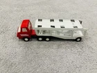 Vintage 1970's Red And White Mini Tonka Car Carrier Hauler