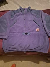 Eider Windstopper Polartec Ladies Fleece Jacket Size L Purple