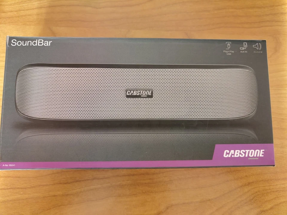 Cabstone mobile Stereo Soundbar - USB, 3,5mm Klinke - Bild 2 von 4