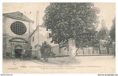 BAHP12-1515-39 - POLIGNY - Alte Jakobinerkirche - Das Kloster ist attac