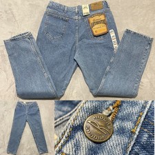 Vintage Lee Riders 36 x 34 Relaxed Fit Union Made USA Stone Washed Cotton Denim
