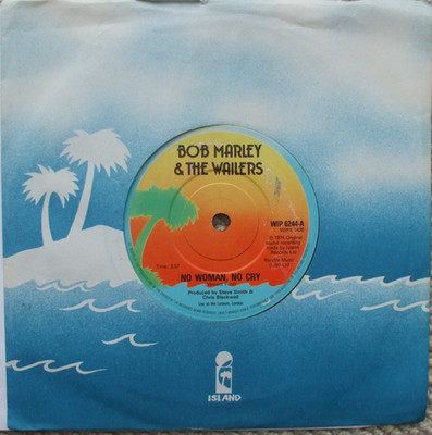 Bob Marley & The Wailers - No Woman No Cry / Kinky Reggae - EX-  Solid Centre 45