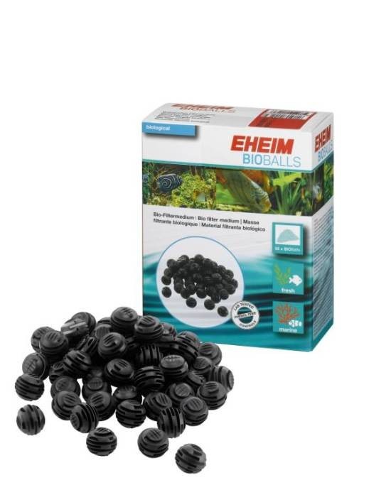 Eheim Bioballs x55 masse filtrante durable en polymère neutre pour grand bassin