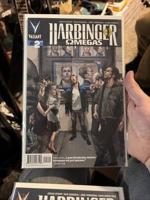 Valiant Harbinger Omegas #2 Single Issue Comic Book (Modern Age) PERFECT MINT 