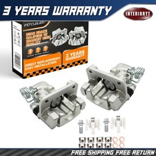 2xRear Left & Right Brake Caliper w/Bracket for Ford Mustang 1994-2001 2003 2004