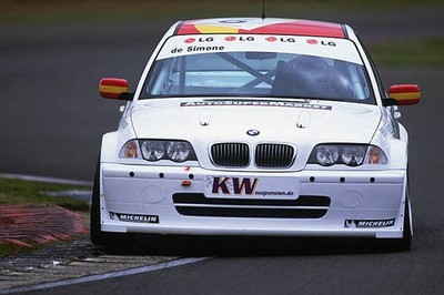 Fabrizio De Simone drives a Ravaglia Motorsport BMW 320 in the Bri- Old Photo