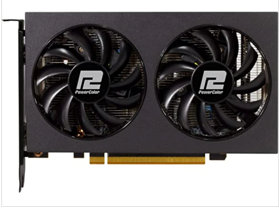 NEW PowerColor Fighter AMD Radeon RX 6500 XT Gaming Graphics GPU Card 4GB GDDR6 - Image 3 of 4