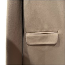 Size:10 Women  s Long Sleeve 1-Button Notch Lapel Collar Blazer color:Brown 