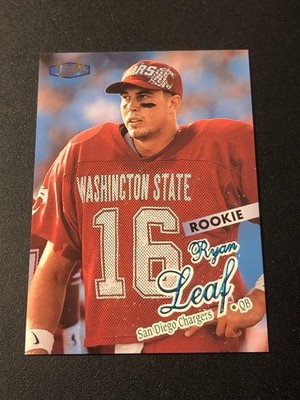 1998 Ultra Rookie Ryan Leaf #202 Rookie RC