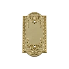 Nostalgic Warehouse Meadows Brass Wall Plate Cover Greek Revival Style 80 Char