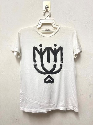 MIU MIU ITALY MIOW MIOW LOGO PRINTED SIZE S