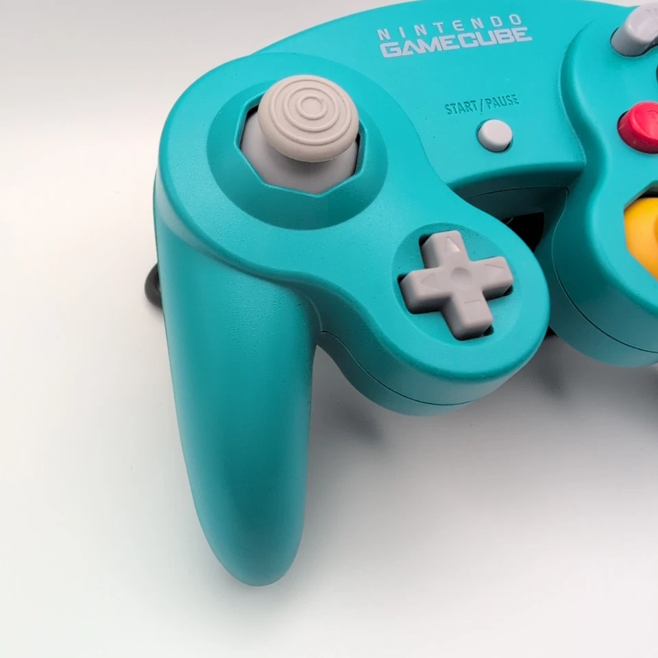 Nintendo Gamecube Controller Emerald Blue DOL-003 OEM Official Genuine Boxed - Image 4 of 4