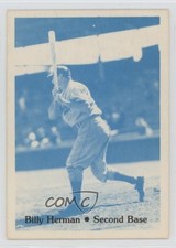 1978 TCMA 1941 Brooklyn Dodgers Billy Herman #16 HOF 0nr3