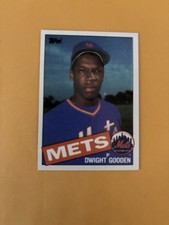 1985 Topps #620 Dwight Gooden RC. Original Owner Nice Card.