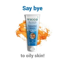 Vicco Turmeric Face Wash Pure Ayurveda, Pure Glow pack of 2