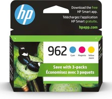 HP 962 Tri-Color Ink Cartridge Warranty Ended 2022/2023/2024 