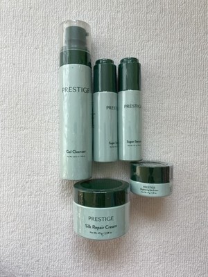 Prestige Cosmetics Skin Care Set Gel Cleanser, Serums & Eye Cream Silk Repair