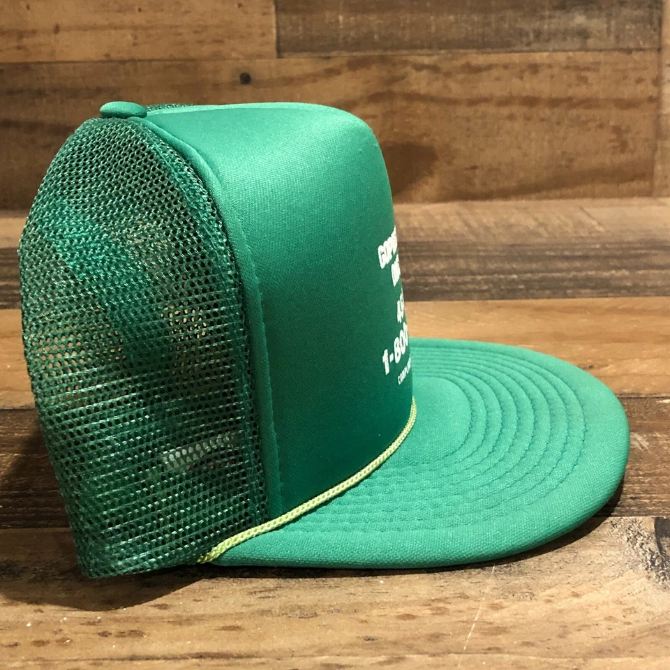 Gorra de camionero vintage Gopher State Snapback para hombre verde una llamada Minnesota LEER Foto 3 de 4