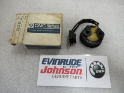 E3A Johnson Evinrude OMC 383569 Vacuum Switch Assembly OEM New Factory Boat Part