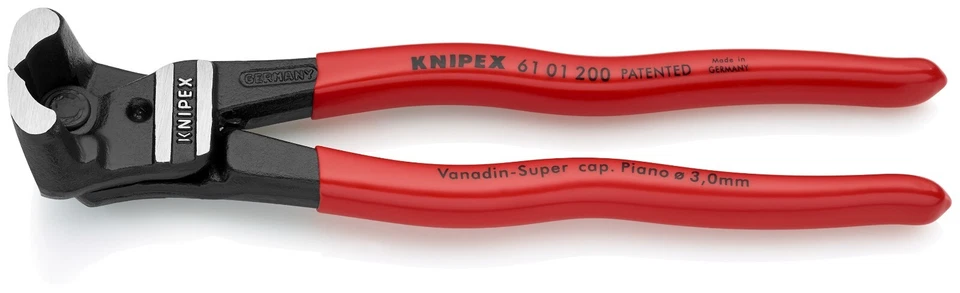 Кусачки для резки болтов с высоким рычагом Knipex 8 дюймов 61 01 200 - Изображение 2 из 4