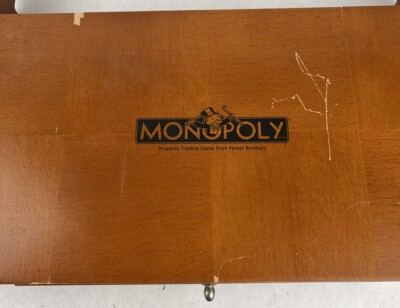 Vintage Monopoly Michael Graves Design Edition Board Game 2002 New * Wooden Box