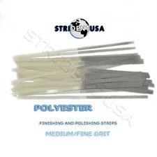 DENTAL POLISHING STRIPS POLYESTER 2.5 MM  FINE GRIT (ONE SIDE)  100/BOX