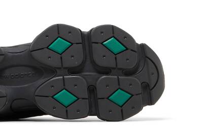 ★人気★ New Balance x Mowalola 9060 Burglarwear Teal New Balance 9060 Mowalola Burglarwear Black Teal Pink Men's