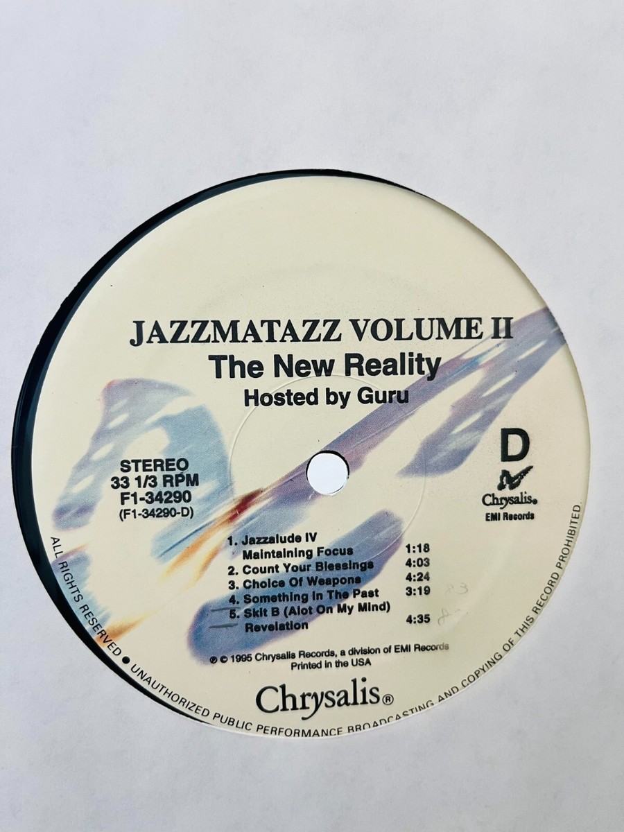 Guru / Jazzmatazz Volume II The New Reality 1995 US 2LP Guru / Jazzmatazz Volume II The New Reality 1995 US 2LP