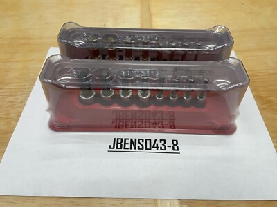 Snap-on Tools USA NEW 16pc Mix Drive SAE & Metric Ball Hex Bit Socket Sets