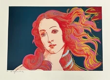 Andy Warhol Birth of Venus .316 print, 22"x30"in Numbered Ed. of 200 NYC 1984