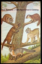 Pete Rickard 1983 Sportsman's Catalog New York Baits Lures Traps Victor Oneida