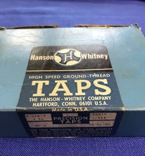 Hanson Whitney 1-1/8"- 7 Plug Hand Tap Set 35016, 35017, 35018 4 Flute