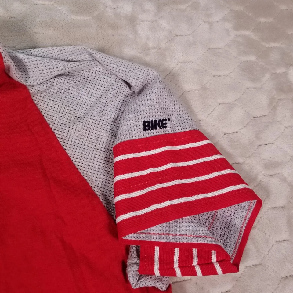 Camiseta deportiva de béisbol softbol BIKE de colección años 80 adulto "Huntley" #11 roja ver fotos Foto 3 de 4