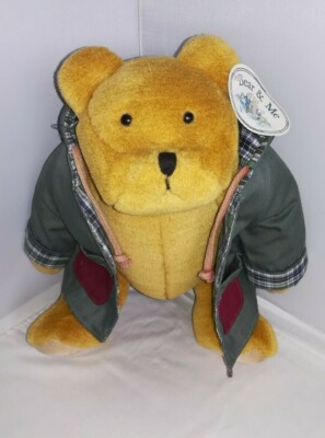 PETER FAGAN, FARBKASTEN, BÄR UND ICH, WUNDERSCHÖNER PLÜSCHBÄR, Original, sehr selten.