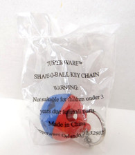 Vintage Tupperware Toys Shape O Ball Mini Toy Keychain New Sealed
