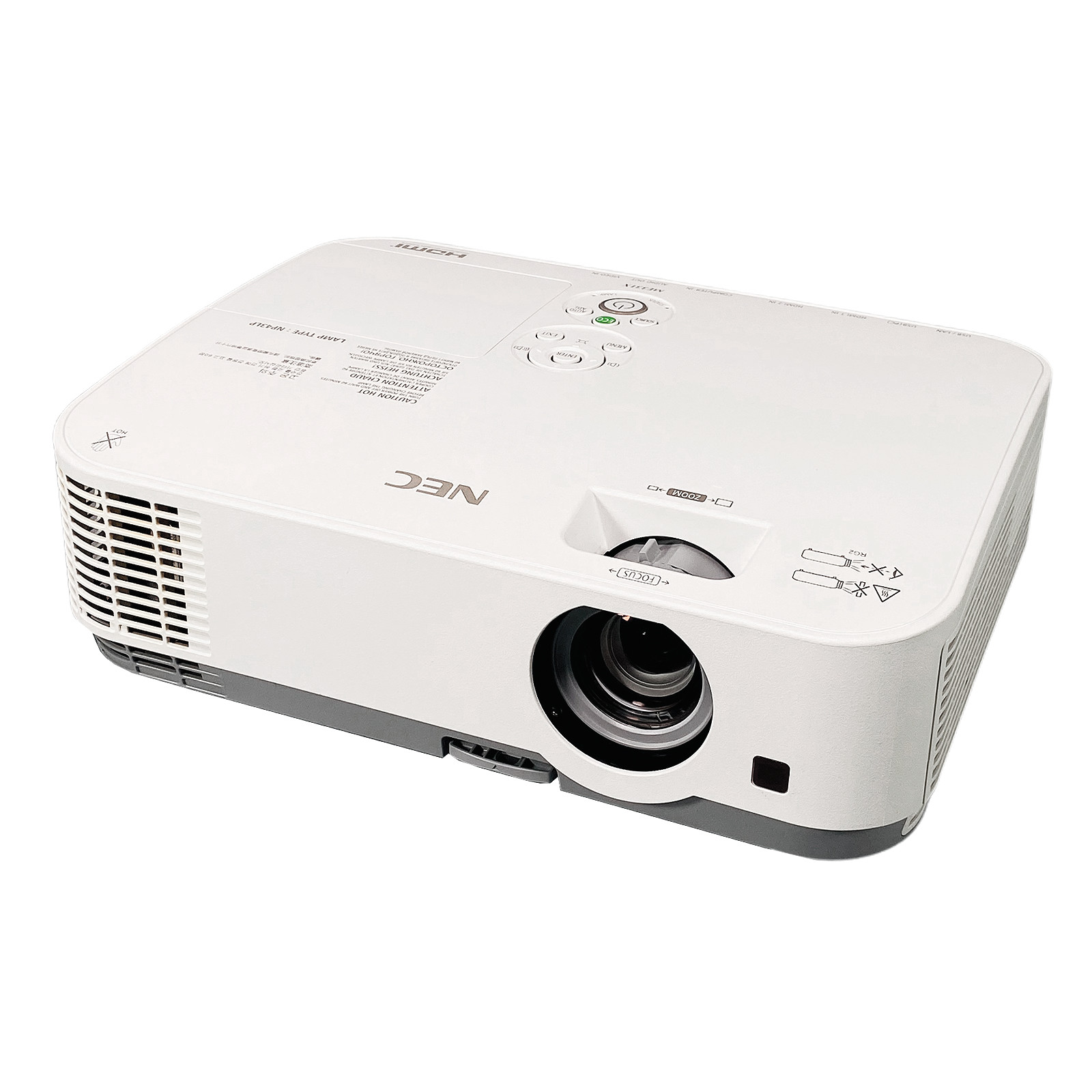Top-Rated NEC Reliability 3LCD Projector ECO Mode 3300 Lumens 2160p w/Bundle 🎬