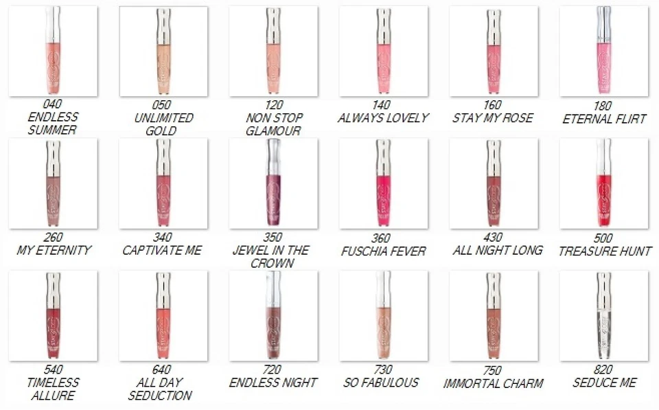 Brillo de labios Rimmel Stay Glossy 6 horas brillo de labios elige un color Foto 3 de 3