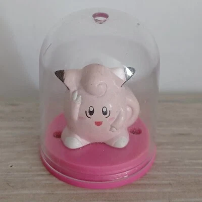 Figurine Nintendo Pokémon 2000 sous cloche - MELOFEE - Socle rose 4,5 cm - Photo 1/2