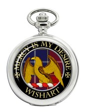 Wishart Scottish Clan Pocket Watch
