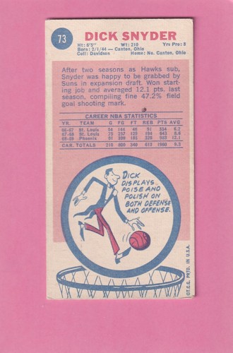 1969-70 Topps Basketball (#4-97) - Pick A Card, F-EX+ condition - Bild 264 von 344