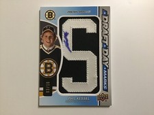 2014-15 SP GAME USED HOCKEY DRAFT DAY MARKS PHIL KESSEL 03/10
