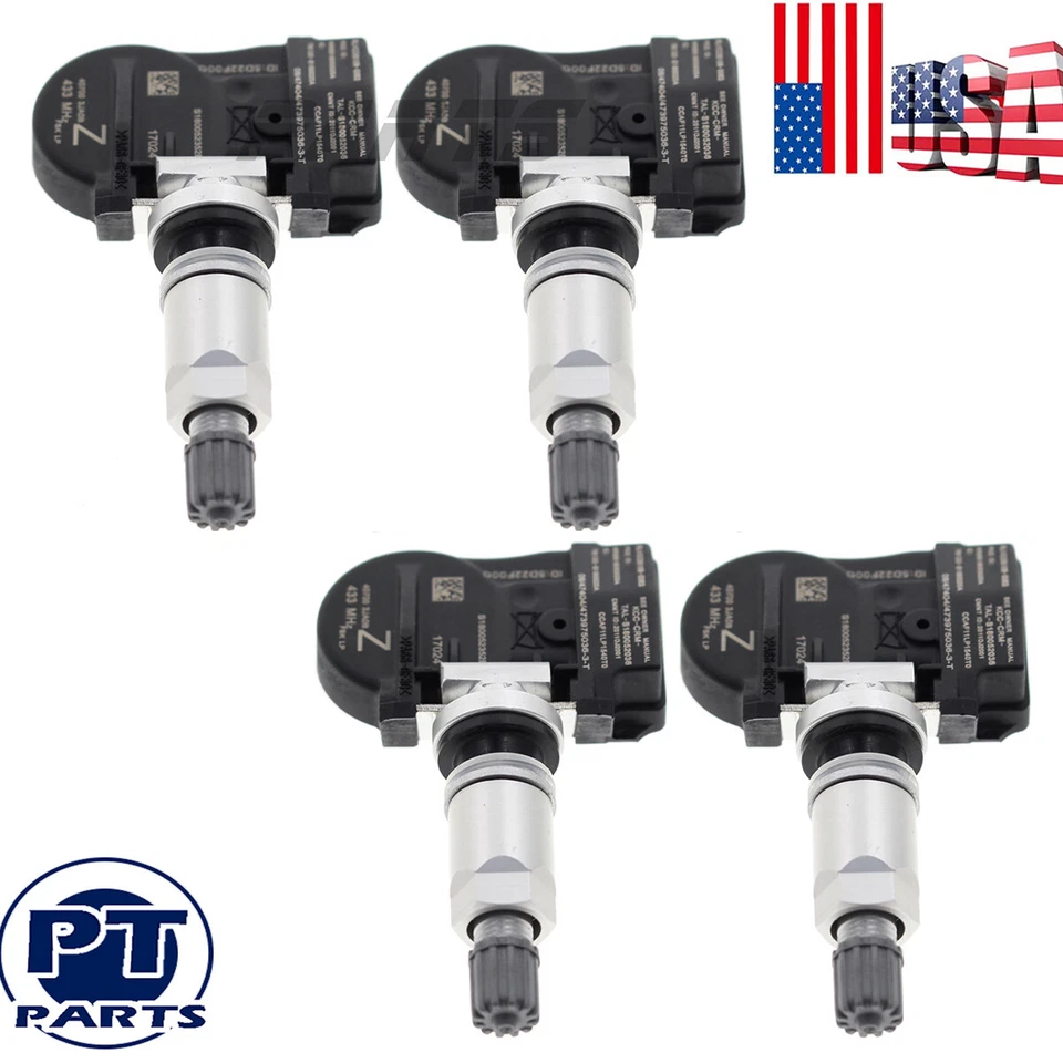 4 Pcs Tire Pressure Sensor TPMS For Infiniti Q50 Q60 QX60 JX35 40700-3JA0B - Image 2 of 4