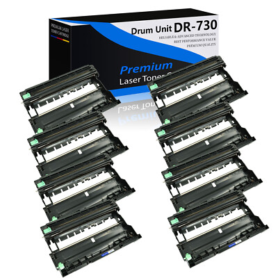 8 PACK - DR730 DR-730 Drum Unit for Brother DCP-L2550DW HL-L2310D HL-L2350DW