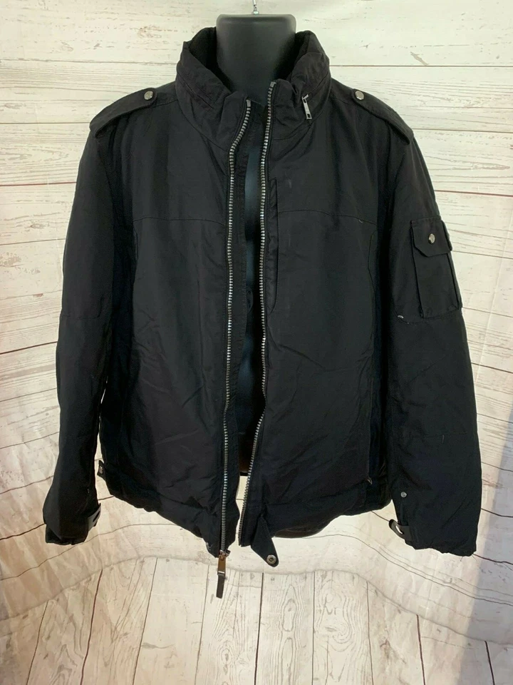 Andrew Marc New York Men’s Puffer Down Jacket Black Size XL - Image 2 of 4
