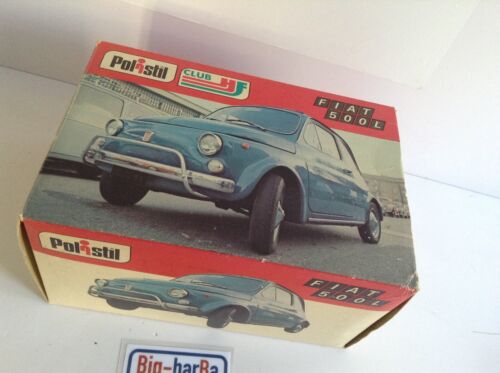 👏 🔥Lot vintage 🚗 POLISTIL FIAT 500 1/25 🚕 STREPITOSA 🔥 - Foto 3 di 21