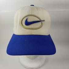 Vintage Nike Hat Cap Mens Snapback Center Swoosh 30 Wool Big Logo Oval