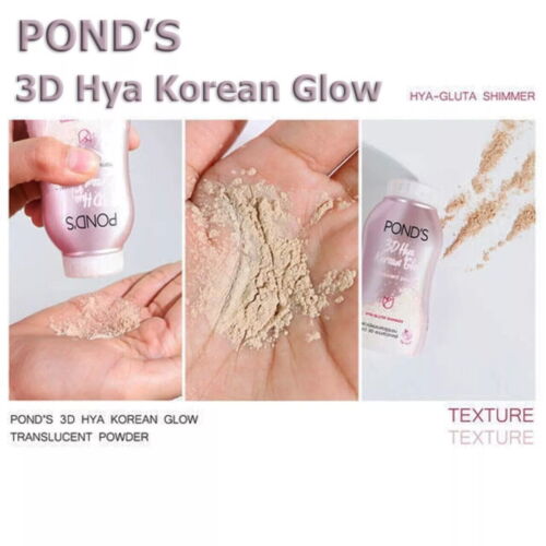 2 x 50g PONDS 3D Hya Korean Glow Translucent POWDER Oil Spot Blemish Control - Picture 5 of 7