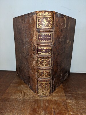 antique book-D. De Maillane - Les liberttez de l'Eglise Gallicane T1 - 1771