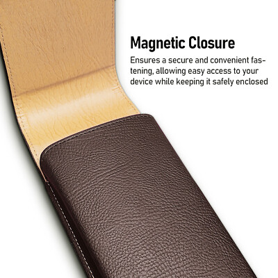 Horizontal Leather Pouch Belt Clip Case For Samsung Galaxy S23/S23+/S23 Ultra/FE