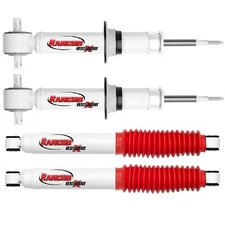 Rancho Front Struts & Rear Gas Shock Absorbers Kit Set for Silverado Sierra 1500